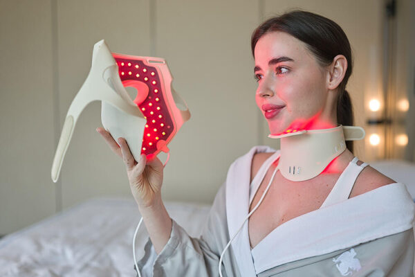 rojo dorada — led face & neck mask